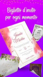 Elegante Invito Carta Creatore screenshot 8