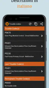 EOBD Facile: OBD 2 Car Scanner screenshot 5