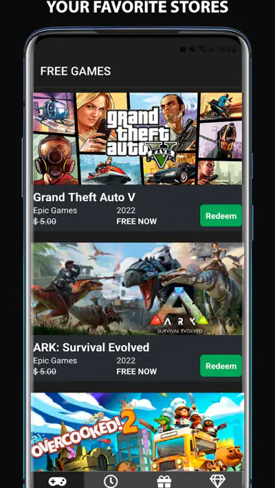Epic Freebie Games Radar screenshot 1