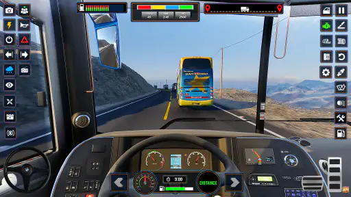 Euro Bus Driving Bus Simulator screenshot 3