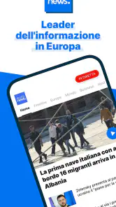 Euronews: Notizie europee 24/7 screenshot 1