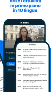 Euronews: Notizie europee 24/7 screenshot 2