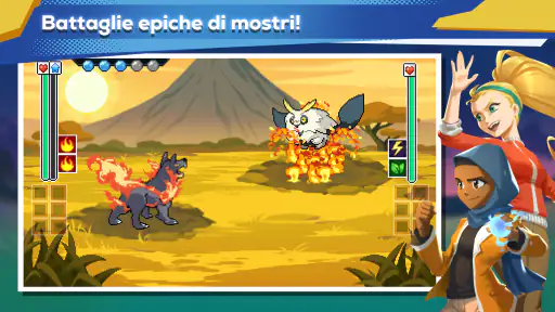 EvoCreo 2 Giochi RPG di mostri screenshot 6