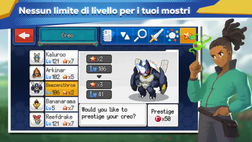 EvoCreo 2 Giochi RPG di mostri screenshot 7