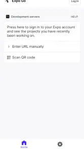 Expo Go screenshot 1