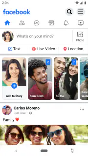 Facebook Lite screenshot 1