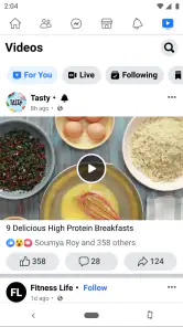 Facebook Lite screenshot 2