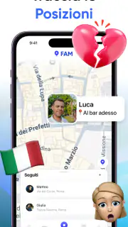 FAM: Localizzatore Famiglia screenshot 2