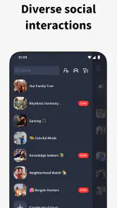 Fambase: Live & Group Chat screenshot 1