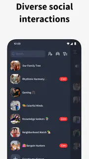 Fambase: Live & Group Chat screenshot 1