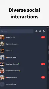 Fambase: Live & Group Chat screenshot 7