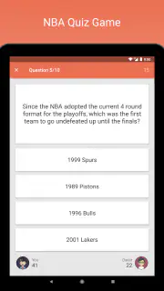 Fan Quiz for NBA screenshot 4
