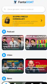 FantaGOAT: Asta e Formazioni screenshot 1
