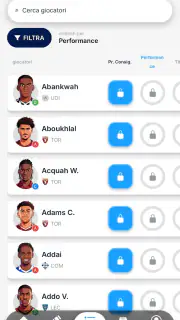 FantaGOAT: Asta e Formazioni screenshot 2
