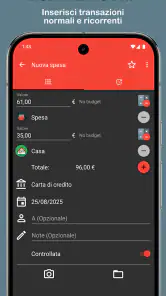 Fast Budget - Gestione Spese screenshot 8