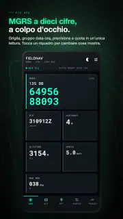 FieldNav: GPS Grid Coordinates screenshot 1