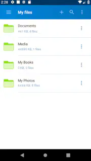 File manager Alfafile.net screenshot 3