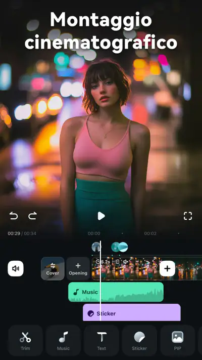 Filmora - Editor video AI screenshot 1