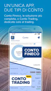 FINECO: Home Banking e Trading screenshot 1