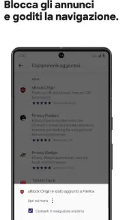 Firefox: il browser riservato screenshot 7