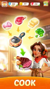 Flambé: Merge & Cook screenshot 2