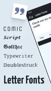 Font Lettere - Scritte Belle screenshot 6