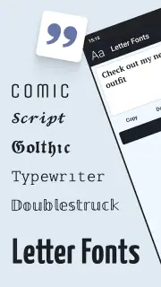Font Lettere - Scritte Belle screenshot 6