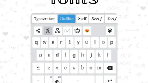 Fonts - Tastiera Carattere screenshot 6