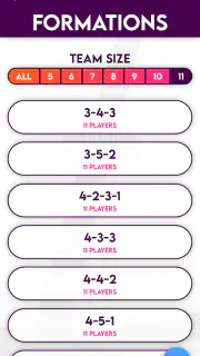 Football Lineup Manager screenshot 7