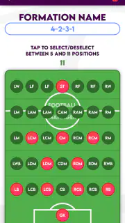 Football Lineup Manager screenshot 8