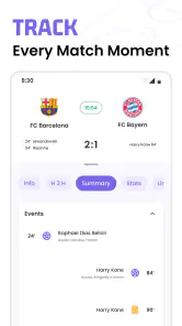 Football Live Scores: SnapGoal screenshot 4