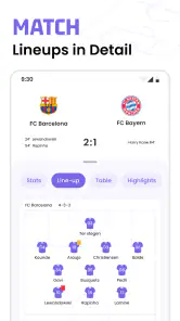 Football Live Scores: SnapGoal screenshot 5