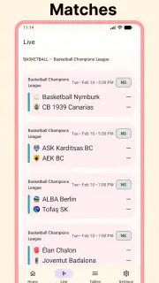 Football Live TV HD Streaming screenshot 7