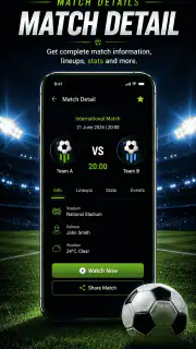 Football Score TV LIVE screenshot 5