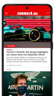 Formel1.de screenshot 2