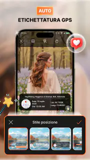 Foto GPS con Posizione screenshot 2