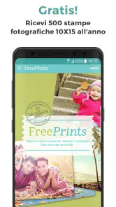 FreePrints Stampe fotografiche screenshot 1
