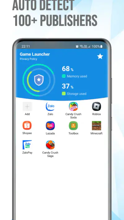 Game Launcher: Gaming Hub App screenshot 1
