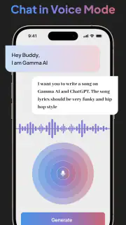 Gamma AI: AI Chatbot Assistant screenshot 1