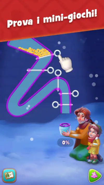 Gardenscapes screenshot 1