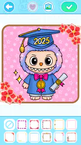 Gioco da colorare labubu screenshot 3