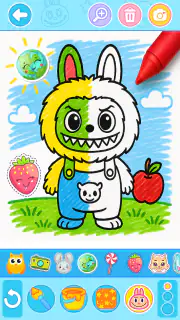 Gioco da colorare labubu screenshot 5