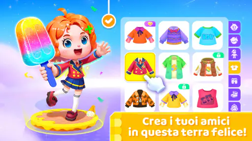 Gioco del Gelato Piccolo Panda screenshot 2
