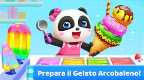 Gioco del Gelato Piccolo Panda screenshot 3
