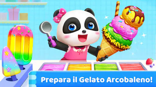 Gioco del Gelato Piccolo Panda screenshot 3