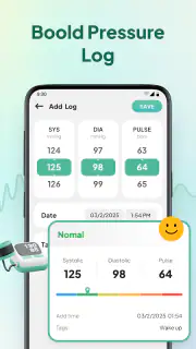 Glicemia: Pressione sanguigna screenshot 2