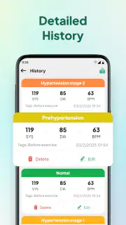 Glicemia: Pressione sanguigna screenshot 5