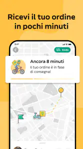 Glovo Cibo a domicilio e altro screenshot 4