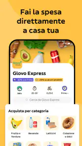 Glovo Cibo a domicilio e altro screenshot 5