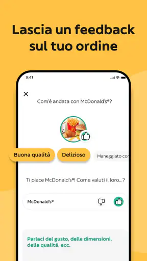 Glovo Cibo a domicilio e altro screenshot